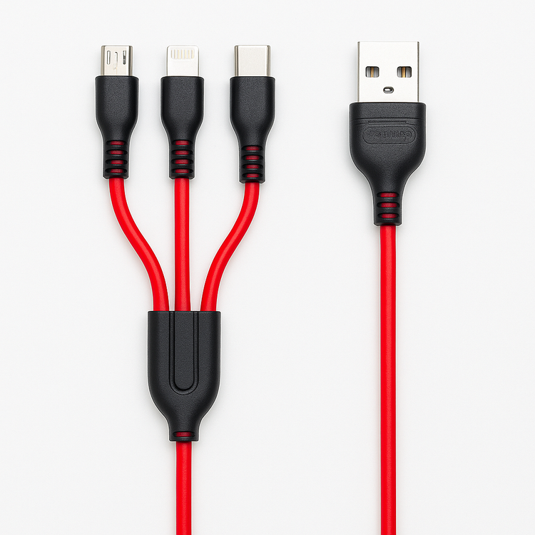 کابل 3IN1 TRANYOO مدل XS2