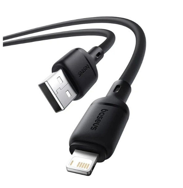 کابل شارژ Baseus مدل USB-A to Lightning Silky P10377702113