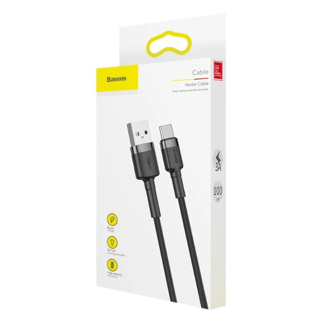 کابل شارژ Baseus مدل USB-A to USB-C Cafule BG1