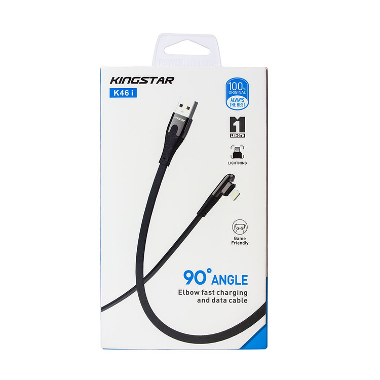 کابل شارژ LIGHTNING KINGSTAR مدل K46I