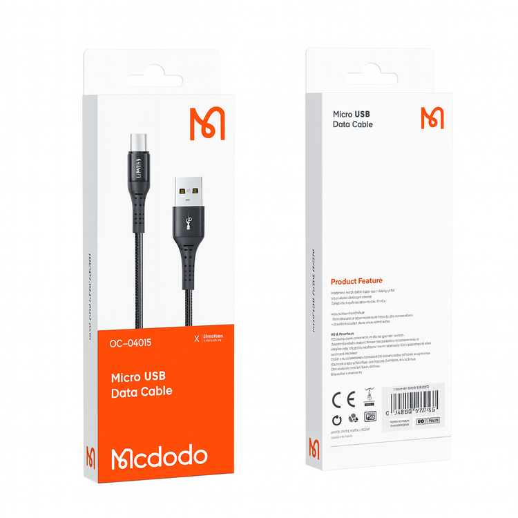 کابل شارژ MICRO USB MCDODO مدل CA-2280