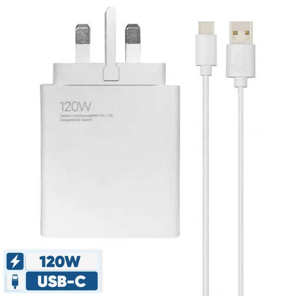کابل شارژ و کلگی MI مدل 120W