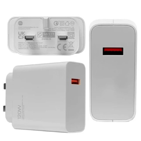 کابل شارژ و کلگی MI مدل 120W