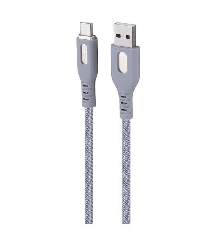 کابل شارژ Oxygen مدل LX27، سه آمپر، یک متری، USB به Type-C با پشتیبانی از PD