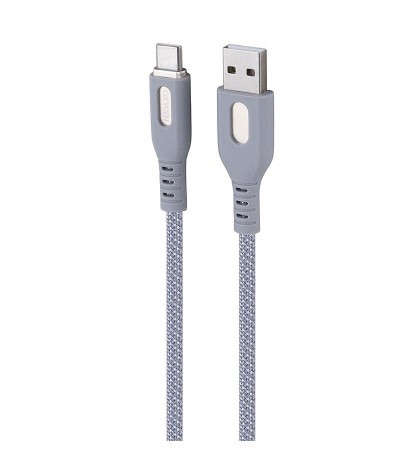 کابل شارژ Oxygen مدل LX27، سه آمپر، یک متری، USB به Type-C با پشتیبانی از PD