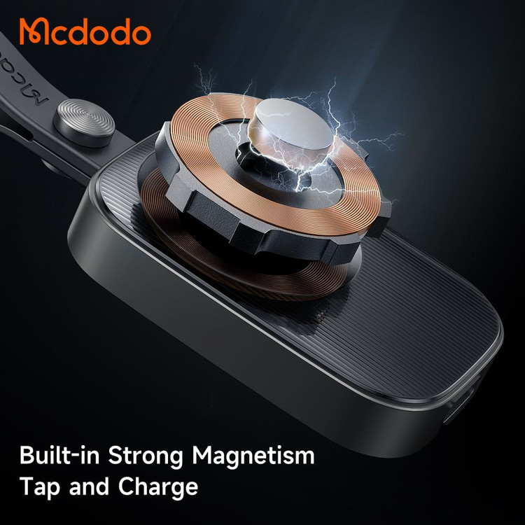 شارژر مگنتی اپل واچ MCDODO مدل CH-4991 با توان خروجی ۳.۵ وات و درگاه Type-C