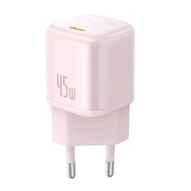 شارژر دیواری baseus مدل picogo gan p10176800413 45w