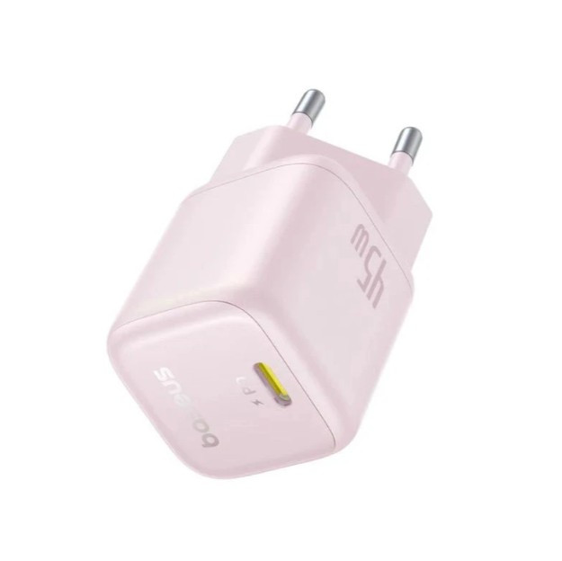 شارژر دیواری baseus مدل picogo gan p10176800413 45w